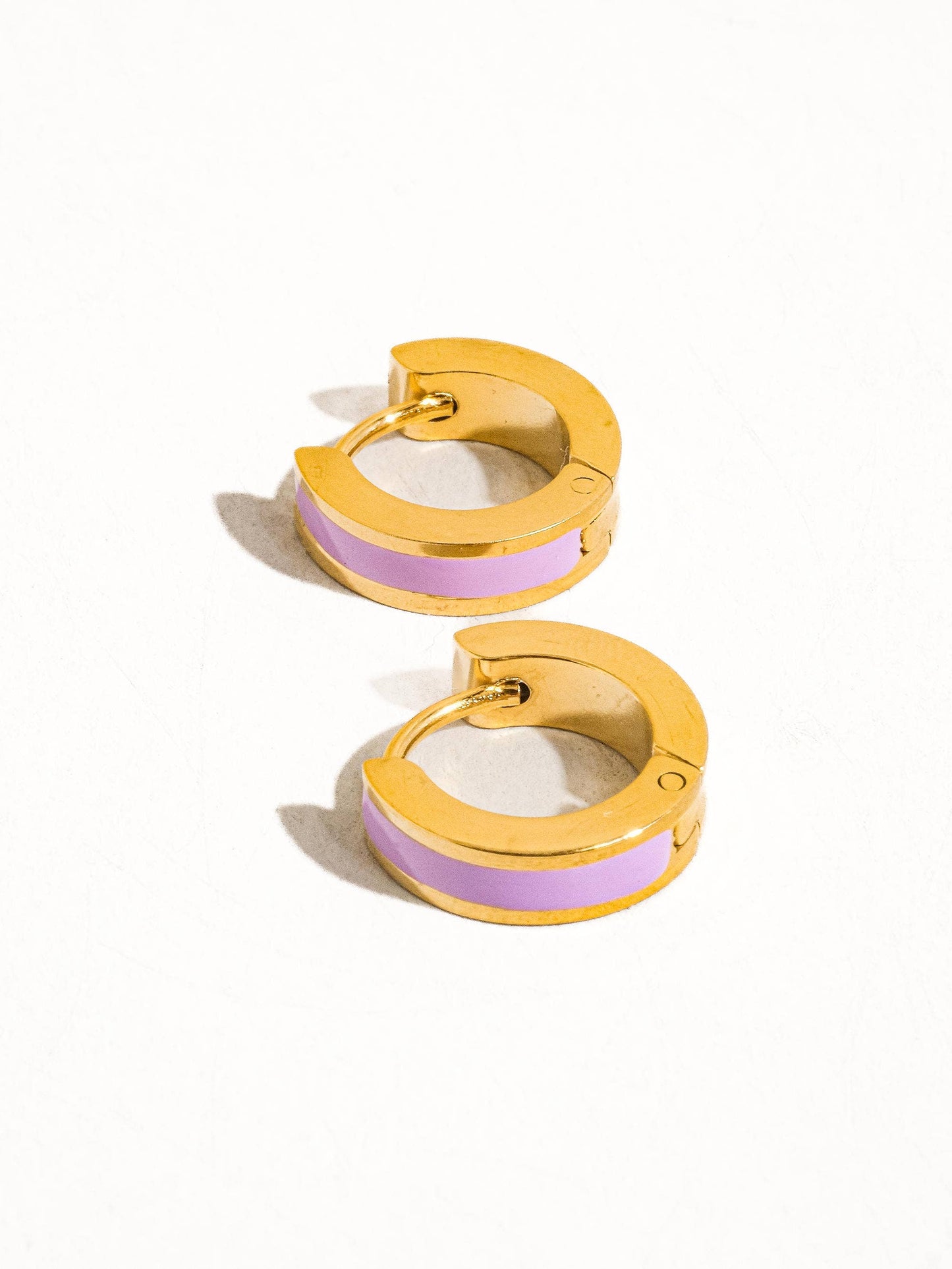 Etta Colored Hoop Earring