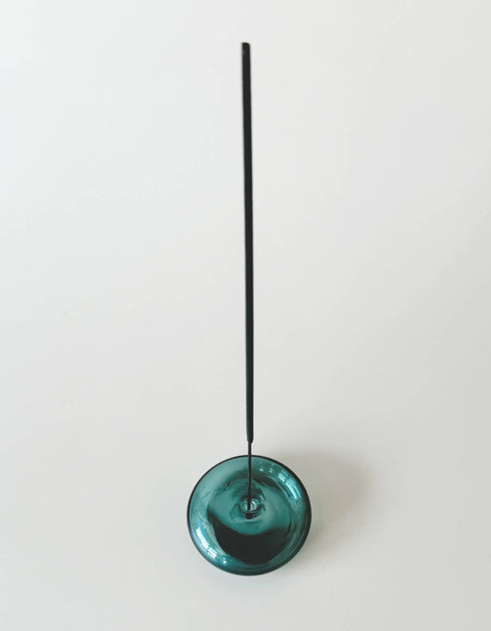 Bubble Incense Holder Teal