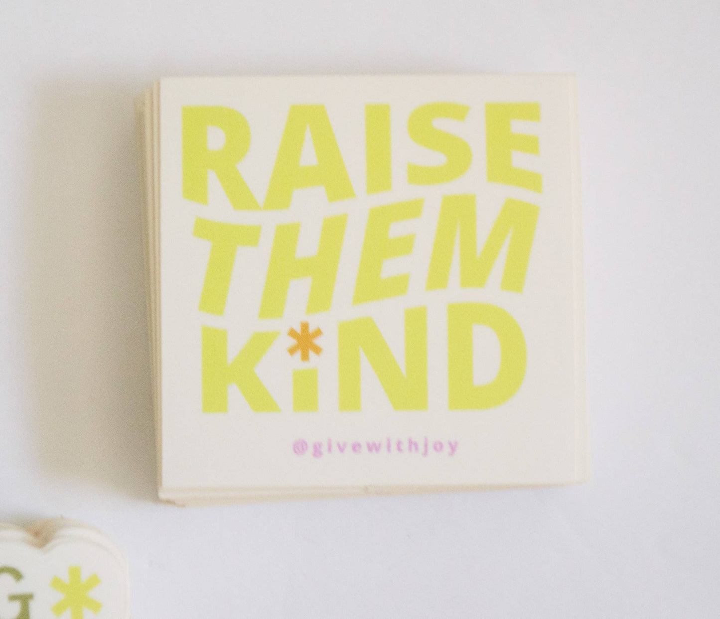 Raise Them Kind Vinyl Sticker