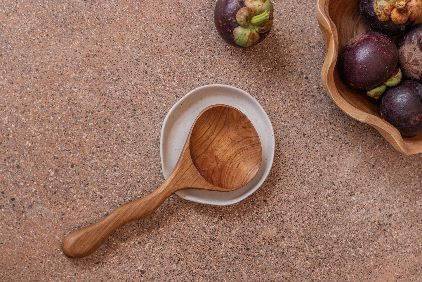 Teak Serving Spoon