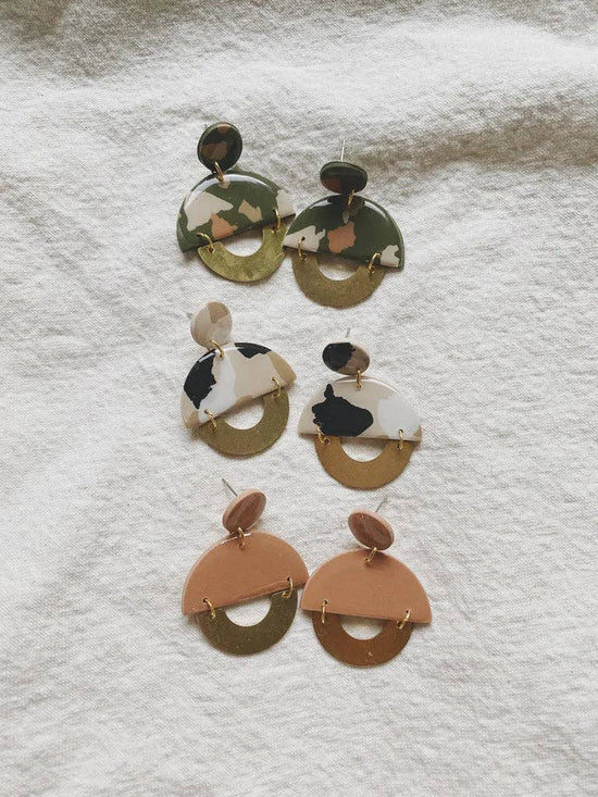 Fall/Winter Clemence Earrings: Blush