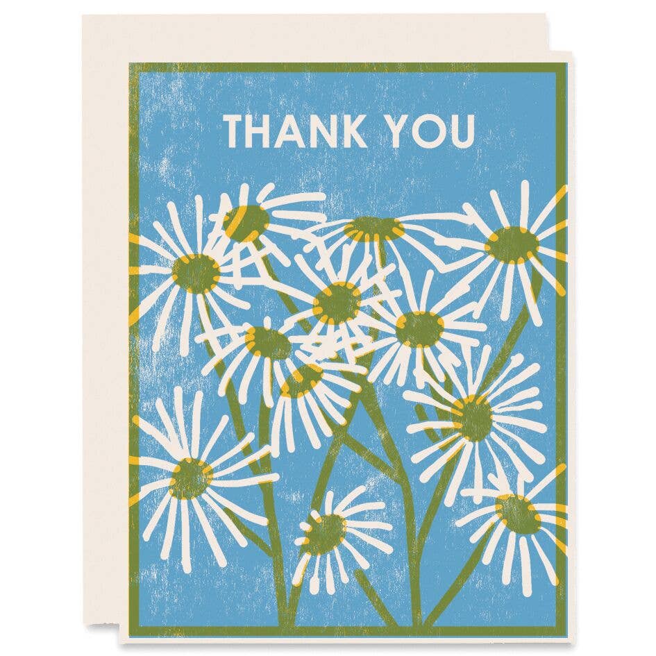 Daisy Garden Thank You Card