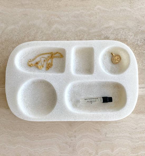 Quartz Trinket Tray | Medium