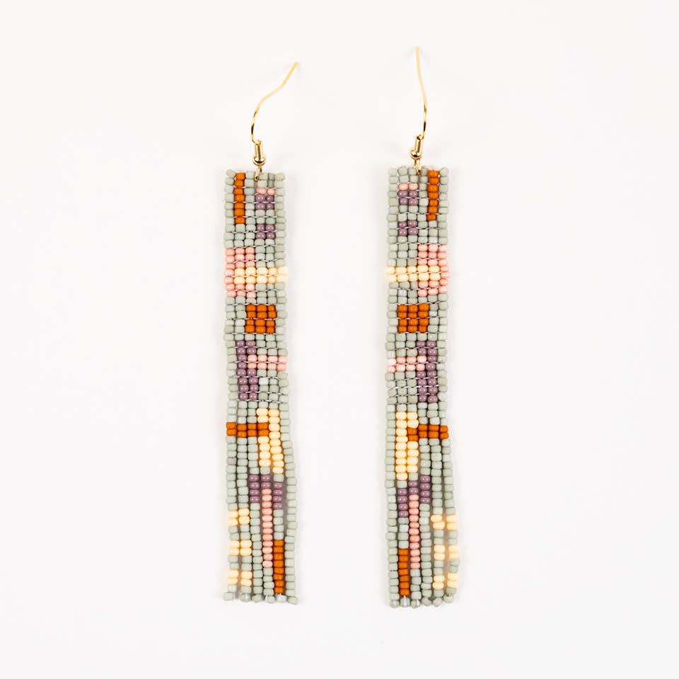 Cuadra Fringe Earrings: Honey Dew