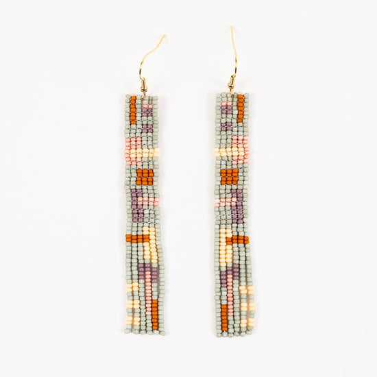 Cuadra Fringe Earrings: Honey Dew