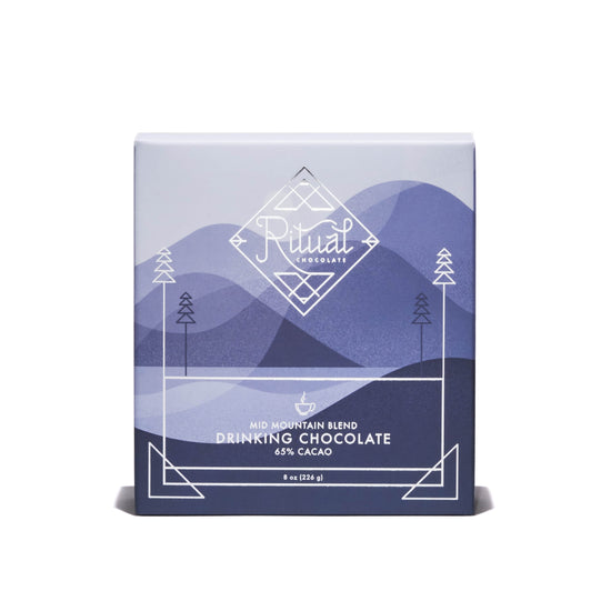 Mid Mountain Blend 8oz Drinking Chocolate 65%