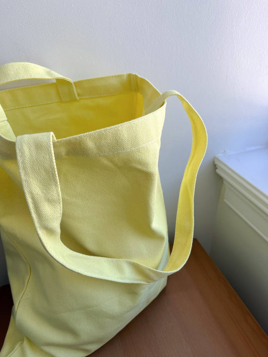 Lemon Lime Canvas Tote Bag