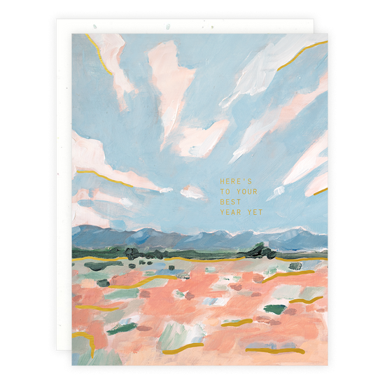 "Far Away Mountains" Card