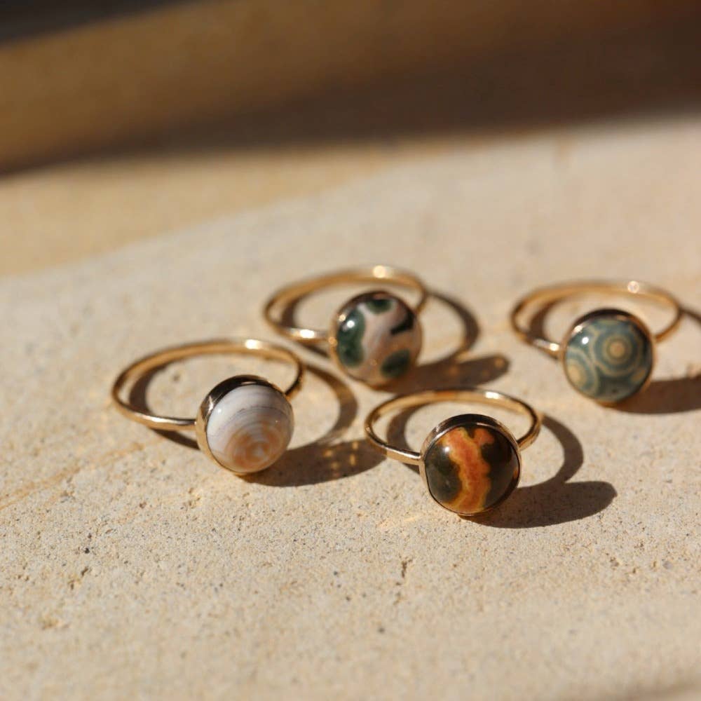 Tide Pool Ring: 14k Gold Fill / 9