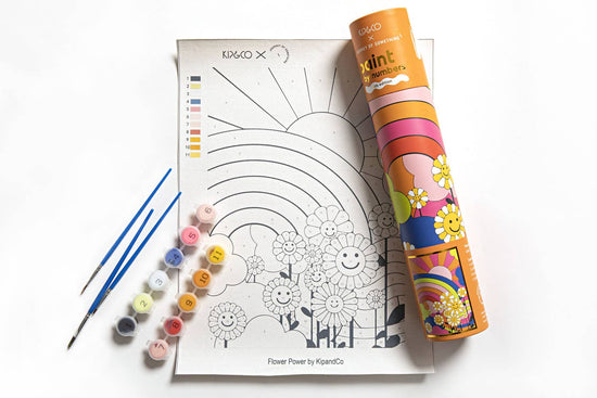 Kids Paint by Numbers - Flower Power