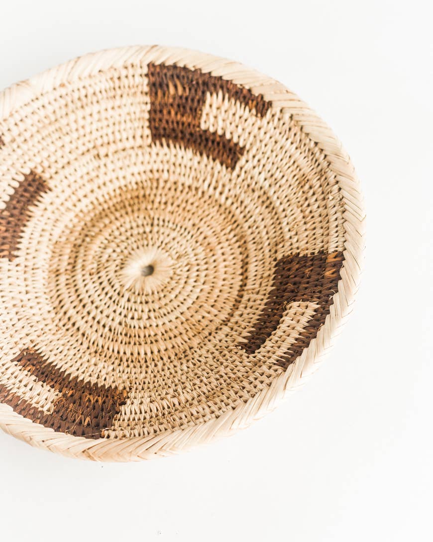 CHOMA 12" WOVEN BASKET | Handmade in Zambia