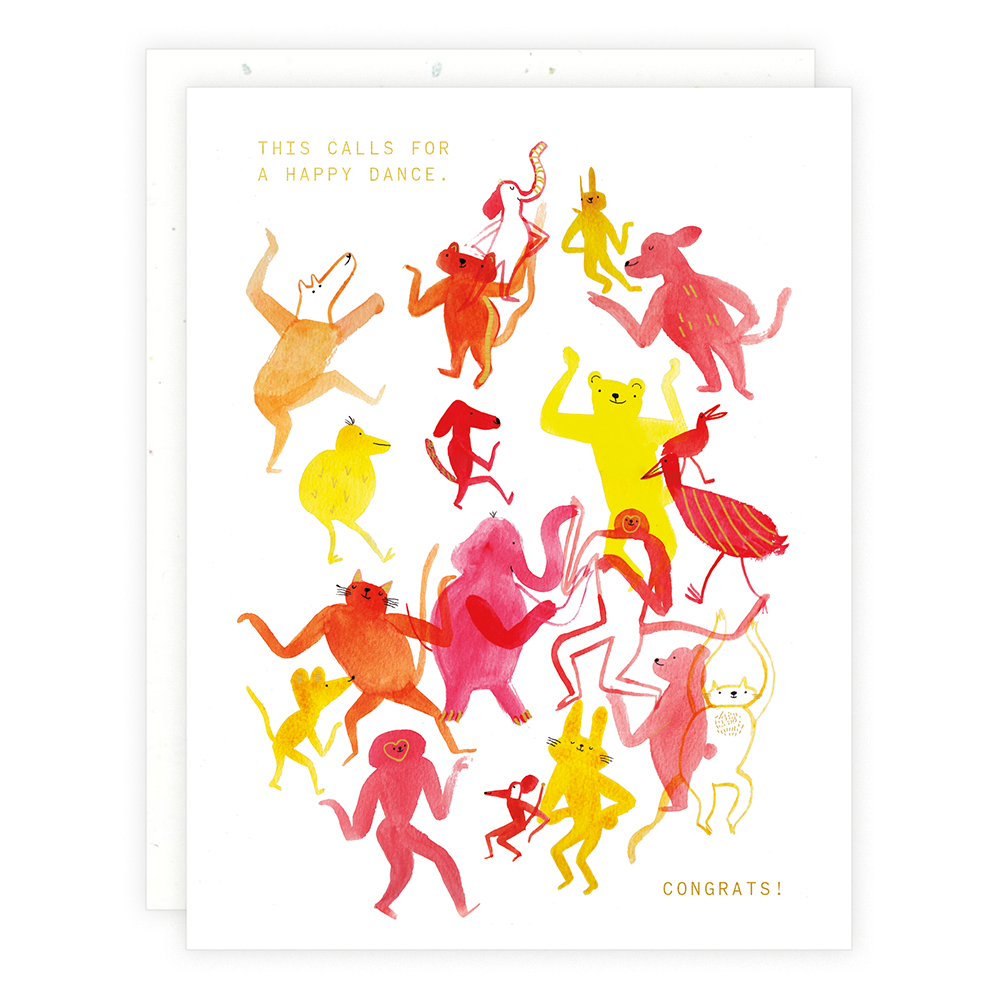"Animal Dance" Card