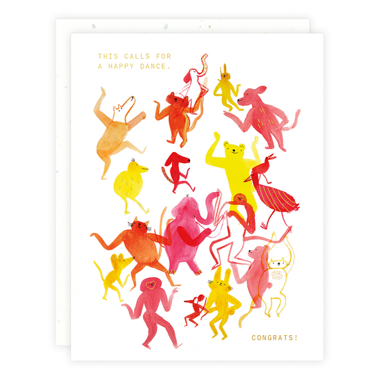 "Animal Dance" Card