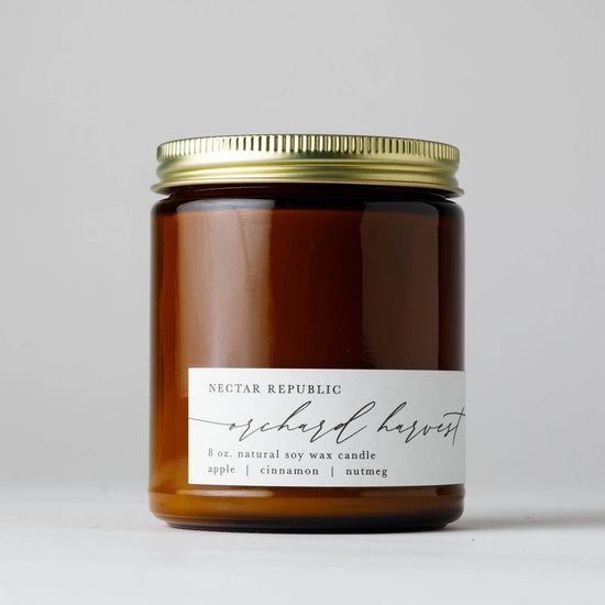 Orchard Harvest : Jar Soy Candle - Fall Back to School