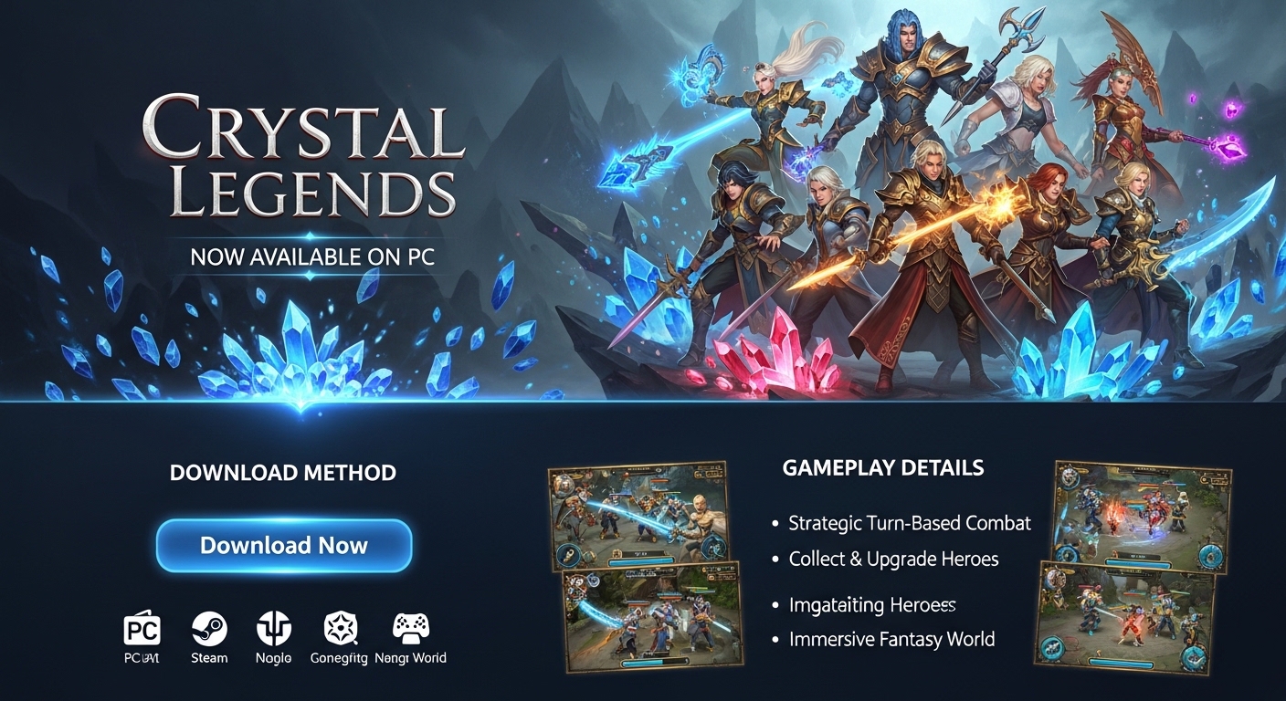 Ist crystal legends fur pc verfugbar: Download Method & Gameplay Details