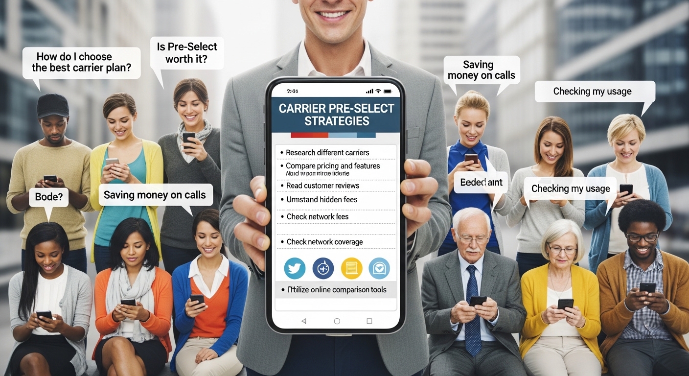 Carrier Pre Select: Strategies for Smart Phone Users